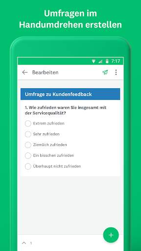 SurveyMonkey screenshot 1