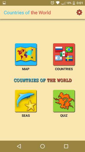World's Countries & Capitals Quiz Game screenshot 1