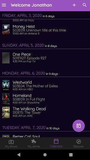 TV Series & Anime Tracker - Simkl client screenshot 5