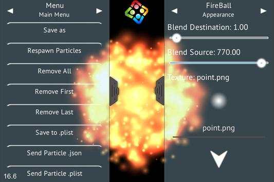 Particle Editor for Cocos2d screenshot 1