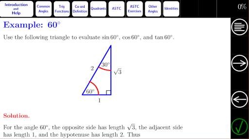 Trig Tutorial 1 скриншот 2