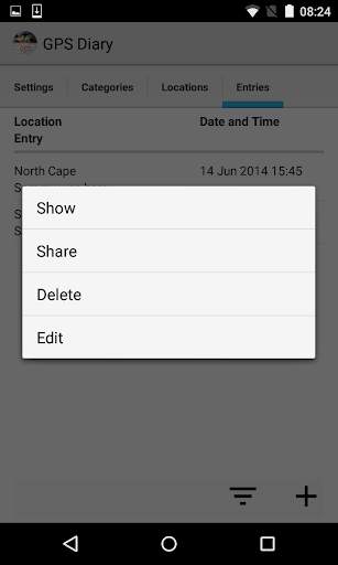GPS Diary (Test) screenshot 5
