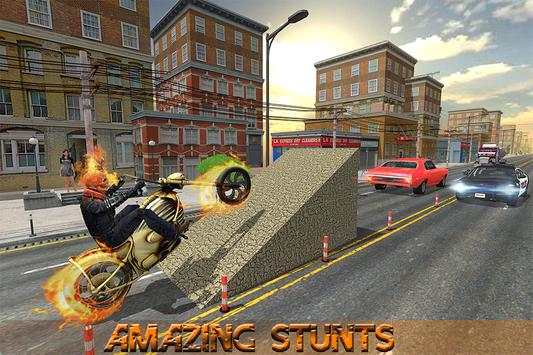 Scary Ghost Ride 3D Bike Racing screenshot 8