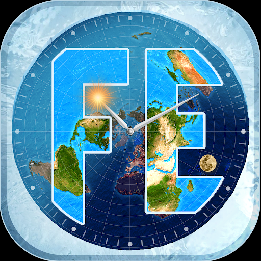 Flat Earth Sun, Moon &amp; Zodiac Clock icon