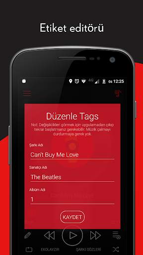 Crimson Müzik Player - MP3, Şarkı sözleri screenshot 5