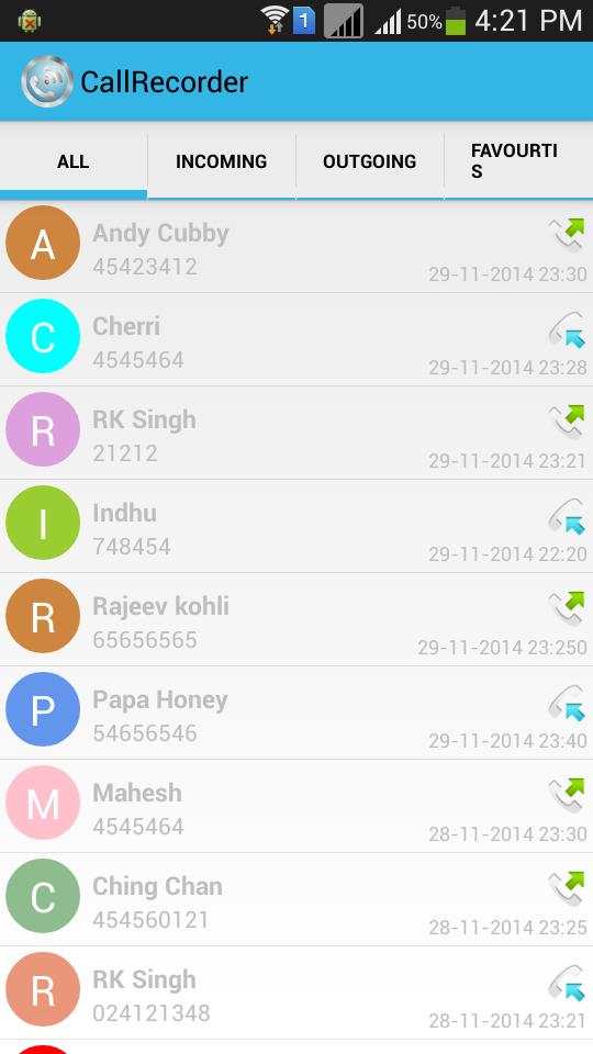 Call Recorder screenshot 2