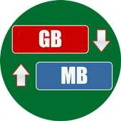 GB to MB Converter icon