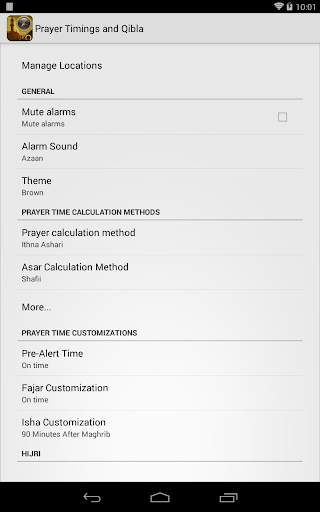 Prayer Times & Qibla Free screenshot 12