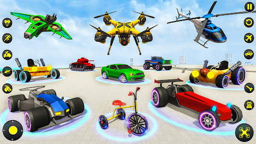 Drone Robot Car Game 3D screenshot 3