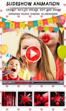 Birthday Video Maker With Music screenshot 3