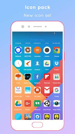 Mi 9 Launcher free - icons pack, wallpapers, theme screenshot 2