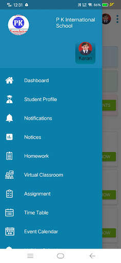 P K International School App screenshot 3