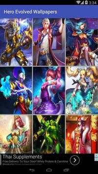Hero and Skin Heroes Evolved Wallpaper screenshot 2