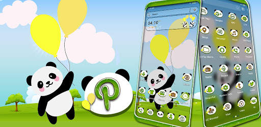 Panda Balloon Launcher Theme screenshot 7