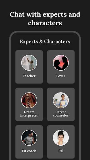 AI Chatbot - Ask AI Character 2 تصوير الشاشة