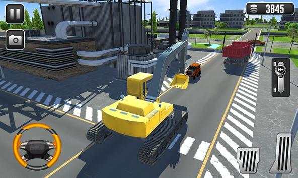 Excavator and BullDozer Driving Simulator screenshot 2