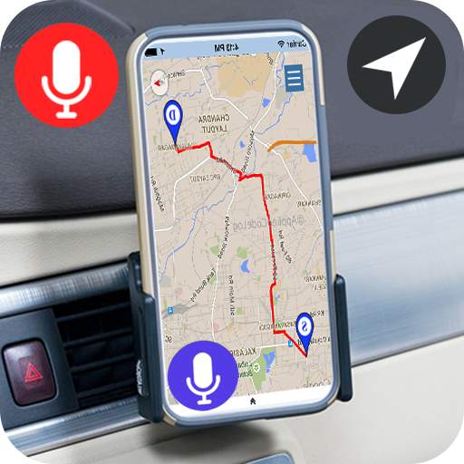 Voice navigation maps: GPS driving direction 1.0