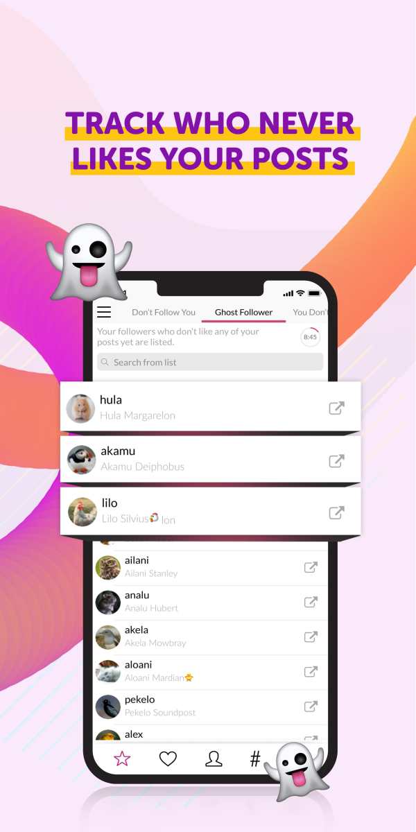 Liker Analyzer for Instagram Unfollower Reports screenshot 18