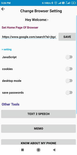 DB Browser - Digital Bharat Browser screenshot 5