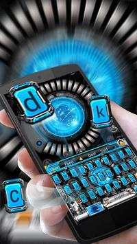time travel future keyboard ai robot blue screenshot 2