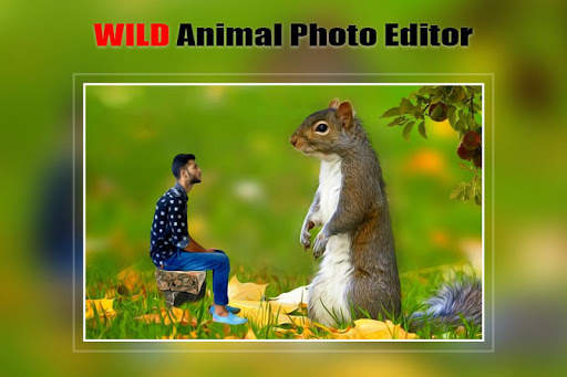 Wild Animal Photo Editor : Frame, Sticker, Effect screenshot 5