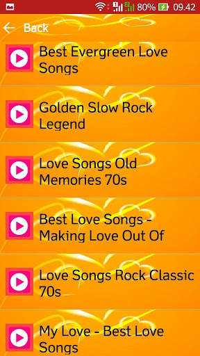 Love Songs Collection screenshot 4