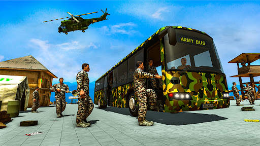 Army Bus Driving Simulator screenshot 1