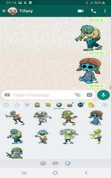 Zombie Stiker - WAStickerApps screenshot 8
