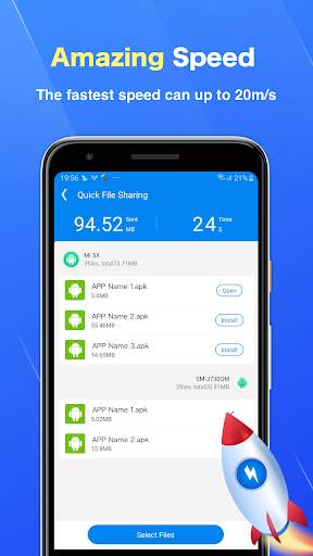 Fast Share - File transfer and free Wi-Fi 5 تصوير الشاشة
