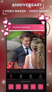 Anniversary Video Maker - Video Movie screenshot 1