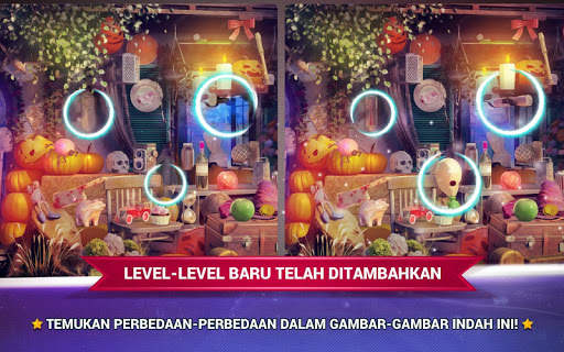 Mencari Perbedaan Halloween Permainan screenshot 1