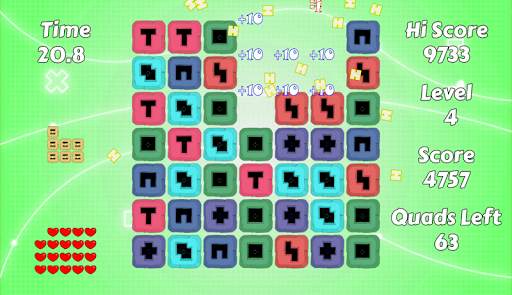 Puzzle Quads Free screenshot 17