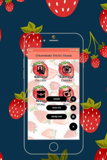 Strawberry Photo Frame screenshot 3