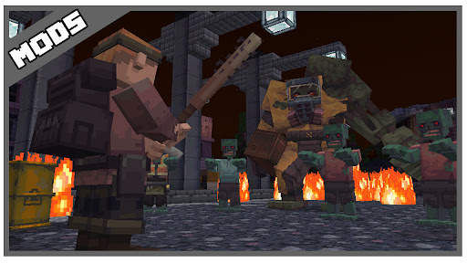 Mutan Zombie Mods Minecraft PE screenshot 1