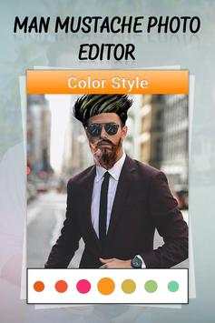 Man Mustache And Hair Style screenshot 5