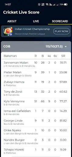 Live Cricket Score - Fantasy Cricket Prediction screenshot 3