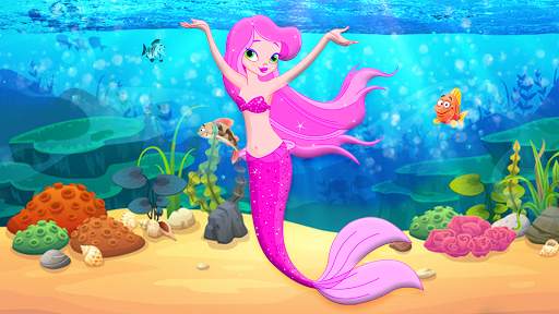 Mermaid simulator 3d game - Mermaid games 2020 screenshot 2
