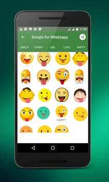 Emojis for whatsapp screenshot 4