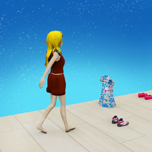 Doll Dressup Makeover Run 3D icon
