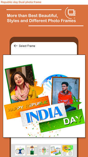 Republic Day Dual Photo Frame 2021 screenshot 2