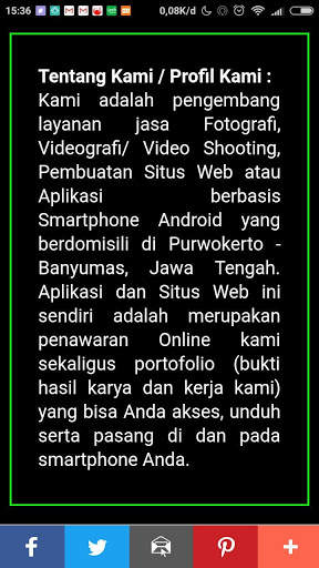 Fotografer, Video Shooting, Web-APK Dev Purwokerto screenshot 6