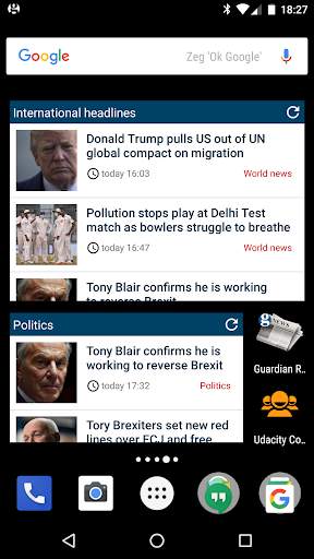 Guardian Reader screenshot 2