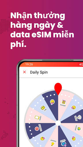 DENT: Dữ liệu eSIM Toàn cầu screenshot 4