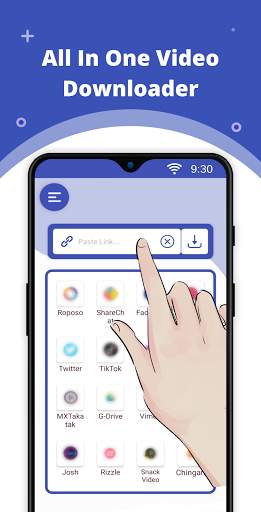 Moje Video Downloader - No Watermark screenshot 1