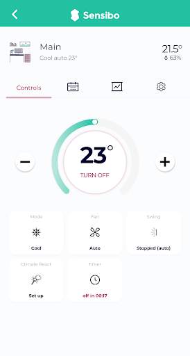Sensibo screenshot 3