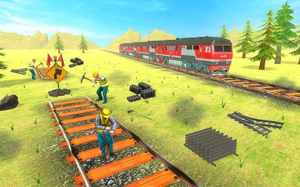 Train Track Construction Free: Train Games screenshot 1