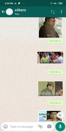 gaali meme Stickers - WAStickersApps screenshot 5
