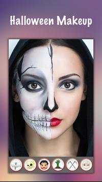 Halloween Makeup Face screenshot 1