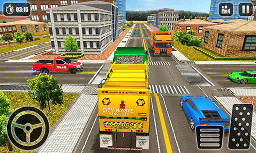Garbage Truck Driving Simulator 2020 screenshot 5