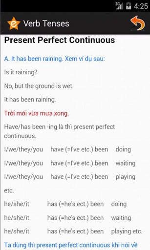 English Verb Tenses screenshot 3